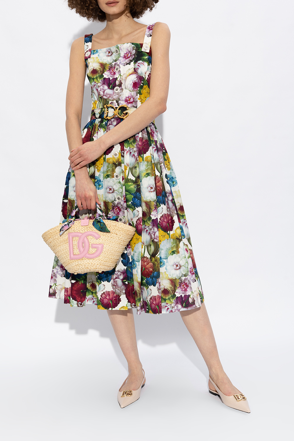 dolce and gabbana logo shoes